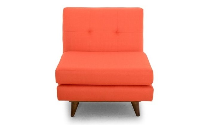 Кресло оранжевого цвета - купить Интерьерные кресла по цене 37600.0