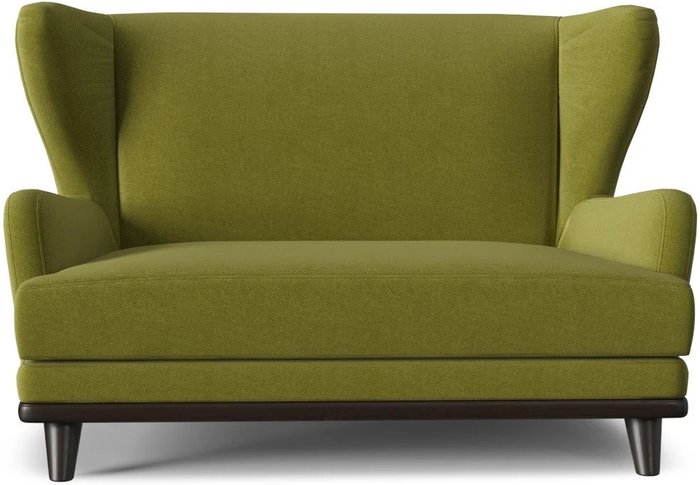 Диван Роберт Max Green зеленого цвета - купить Прямые диваны по цене 22586.0