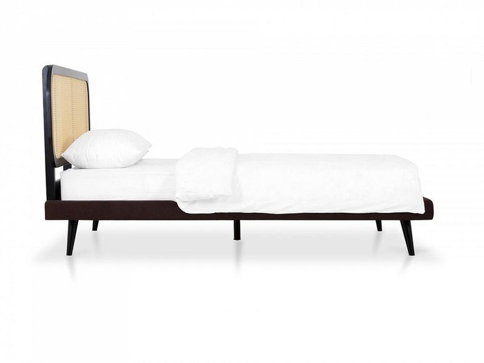 Кровать Male 160х200 с основанием коричневого цвета - лучшие Кровати для спальни в INMYROOM