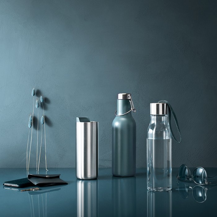 Бутылка для воды MyFlavour бирюзово-синяя - лучшие Емкости для хранения в INMYROOM
