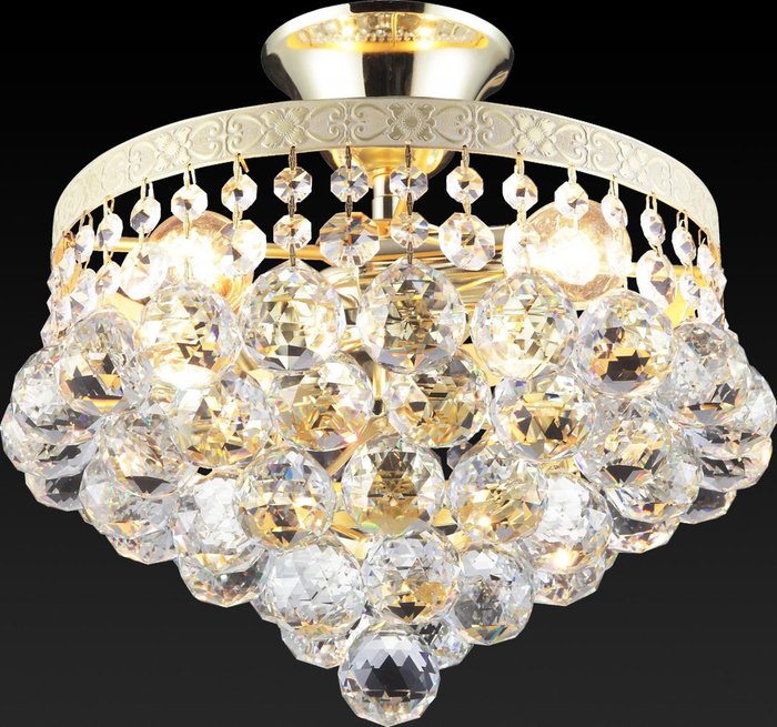 Хрустальная люстра Vivien Gold TL7230X-04WG (хрусталь, цвет прозрачный) - купить Потолочные люстры по цене 15000 Хрустальная люстра Vivien Gold TL7230X-04WG (хрусталь, цвет прозрачный) - купить Потолочные люстры по цене 15000