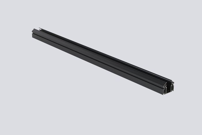 Встраиваемый шинопровод в натяжной ПВХ потолок Crystal Lux Space 220 CLT 0.135 01 L2000 BL - купить Шинопровод по цене 9100