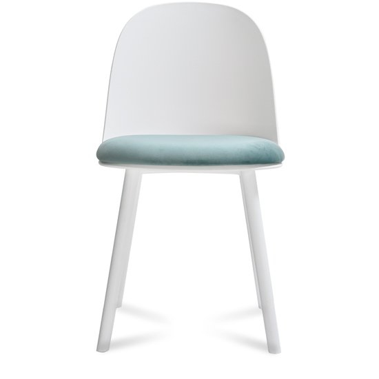 Стул Alfi с голубым сидением - купить Обеденные стулья по цене 4890.0