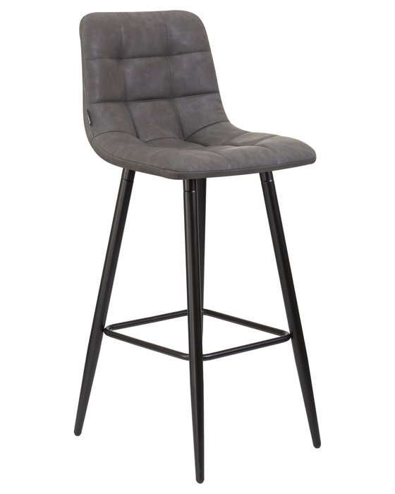 Стул барный Nicole серого цвета - купить Барные стулья по цене 5660.0