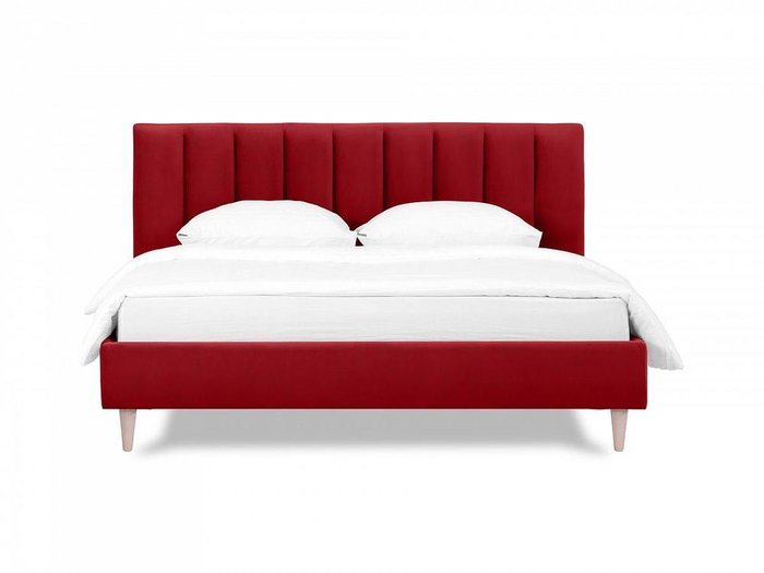 Кровать Queen II Sofia L 160х200 красного цвета - купить Кровати для спальни по цене 57370.0