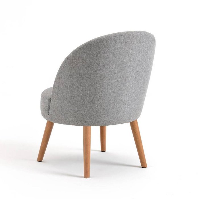 Кресло винтажное Quilda серого цвета - лучшие Интерьерные кресла в INMYROOM