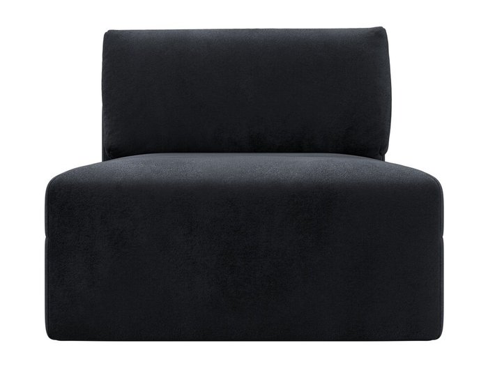 Модульное канапе Лига-060 в обивке из велюра темно-серого цвета - купить Кушетки по цене 51990