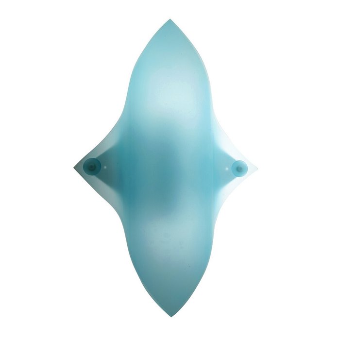 Настенный светильник Sothis из стекла матового голубого цвета