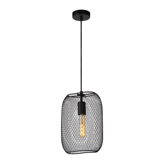 Подвесной светильник Mesh 78392/01/30 (металл, цвет черный) - лучшие Подвесные светильники в INMYROOM
