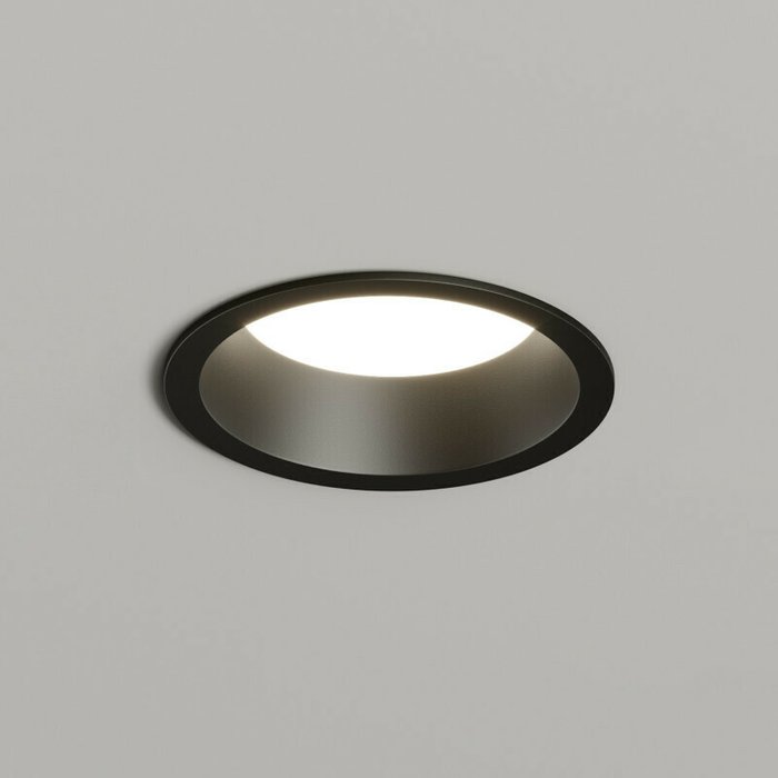 Встраиваемый светильник Deep DK3103-BK (пластик, цвет белый)