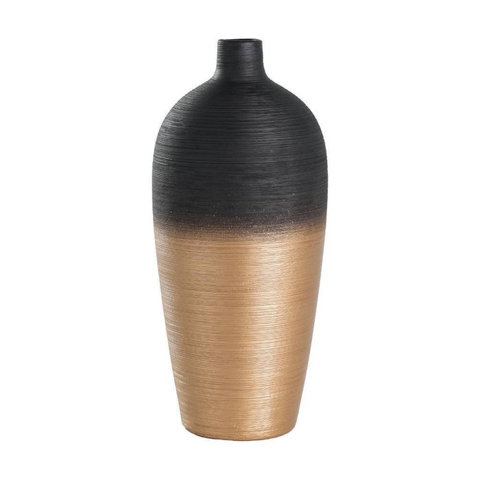 Ваза для декора Saryksu черно-золотого цвета - купить Вазы  по цене 5750