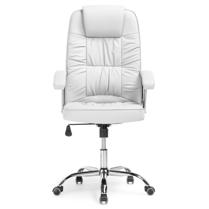 Кресло компьютерное Rik белого цвета - лучшие Офисные кресла в INMYROOM