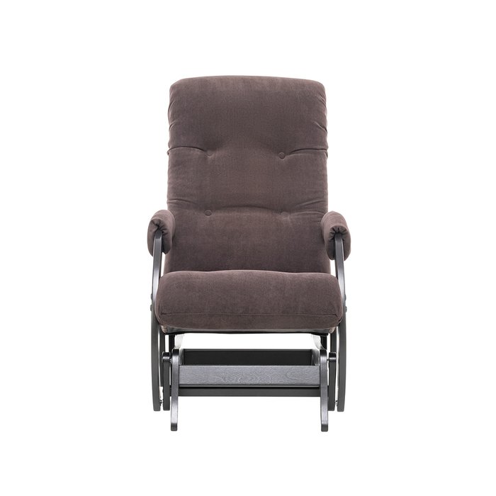 Кресло-глайдер Модель 68 с обивкой черного цвета - купить Интерьерные кресла по цене 16999.0