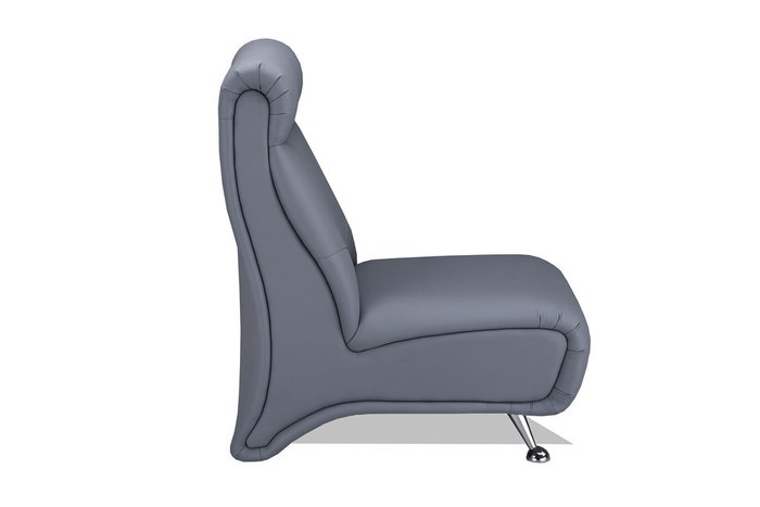 Кресло Ва-банк серого цвета - лучшие Интерьерные кресла в INMYROOM