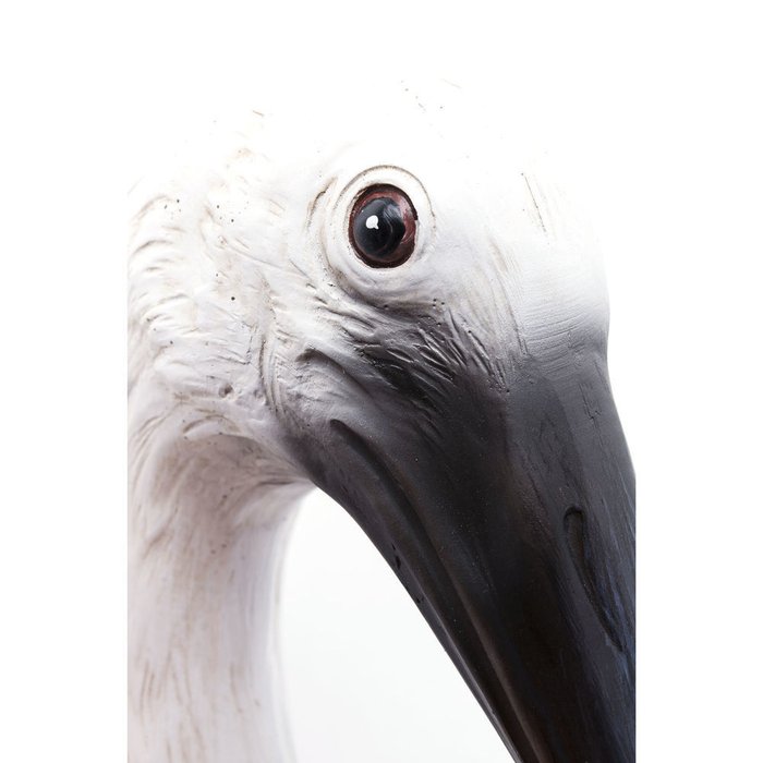 Украшение настенное African Spoonbill белого цвета - купить Декор стен по цене 6550.0