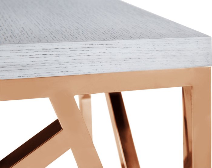 Стол журнальный Geometric из металла и дерева - лучшие Кофейные столики в INMYROOM