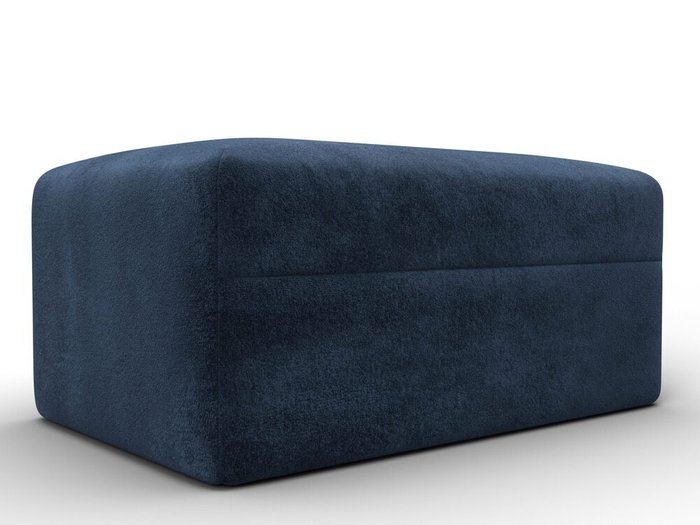 Пуф Лига-060 темно-синего цвета Пуф Лига-060 темно-синего цвета