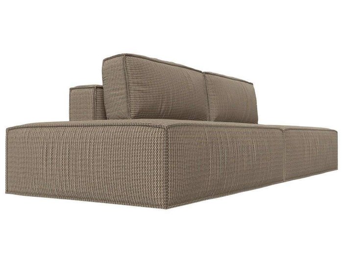 Прямой диван-кровать Прага лофт бежево-коричневого цвета - лучшие Прямые диваны в INMYROOM