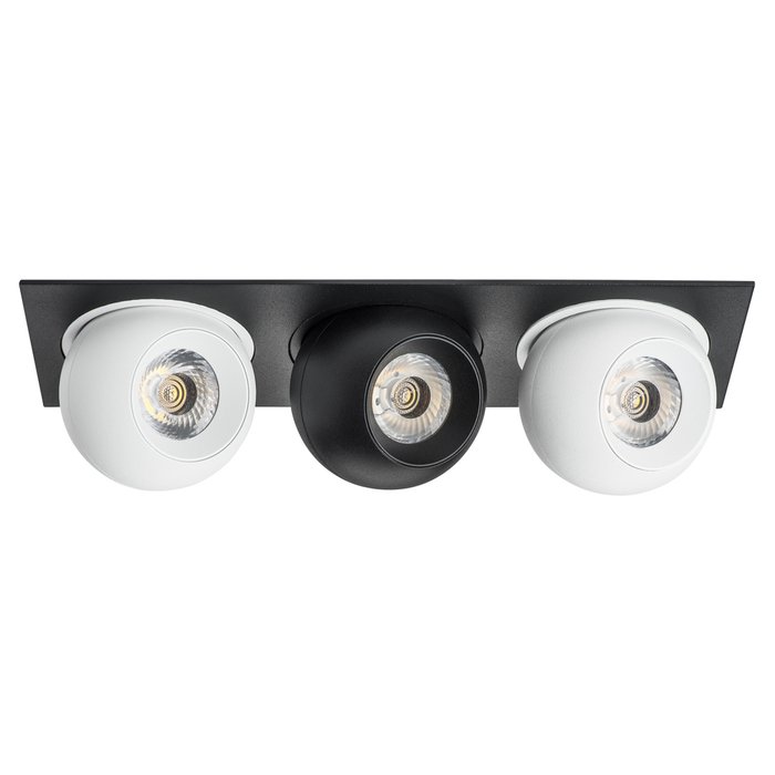 Светильник INTERO LED 9W*3 850LM*3 24G ЧЕРНЫЙ/БЕЛЫЙ 4000K (217537+217064+217074+217064) Светильник INTERO LED 9W*3 850LM*3 24G ЧЕРНЫЙ/БЕЛЫЙ 4000K (217537+217064+217074+217064)