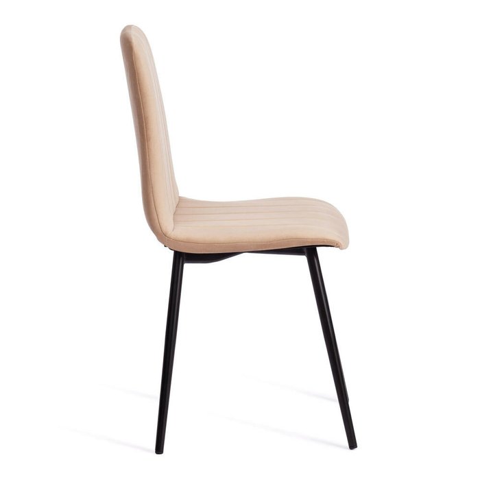 Комплект из четырех стульев Arc бежевого цвета - лучшие Обеденные стулья в INMYROOM
