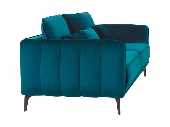 Диван Amsterdam сине-зеленого цвета - лучшие Прямые диваны в INMYROOM