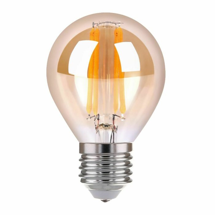 Филаментная светодиодная лампа G45 6W 3300K E27 тонированная BLE2751 Mini Classic F - купить Лампочки по цене 185.0