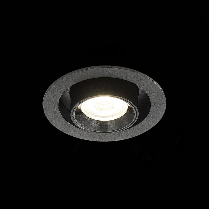 Встраиваемый светильник Exact черного цвета - лучшие Встраиваемые споты в INMYROOM