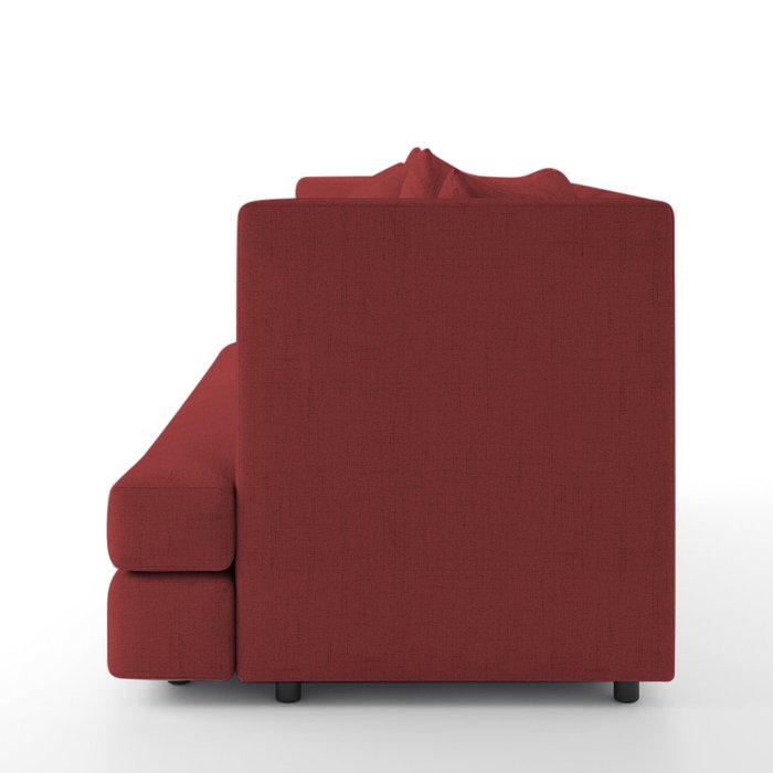 Диван Millas бордового цвета - лучшие Прямые диваны в INMYROOM