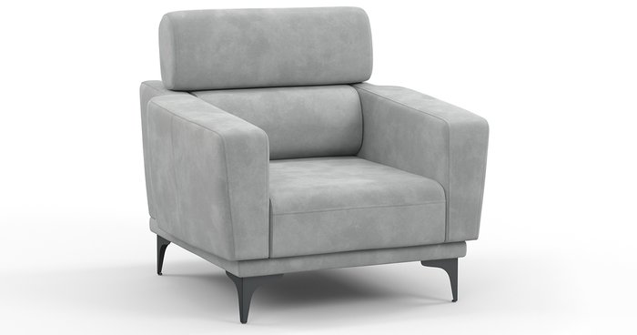 Кресло Гловер серебристо-серого цвета