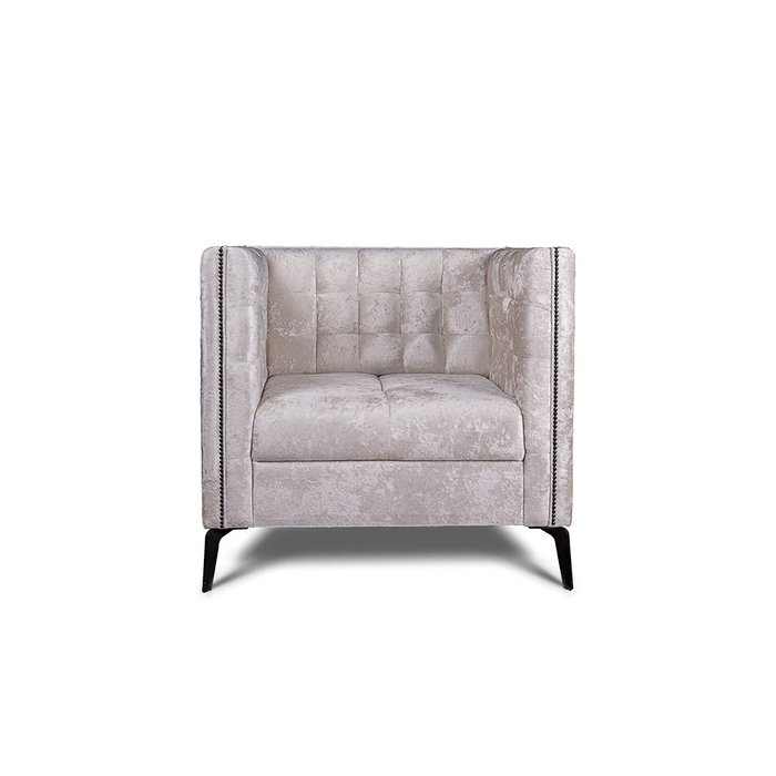 Кресло Cubus мраморно-белого цвета - купить Интерьерные кресла по цене 56990.0