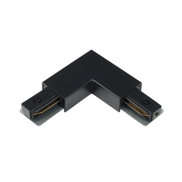 Коннектор угловой с вводом питания для однофазного шинопровода Myfar Accessories for Single MT0101-CLP-B