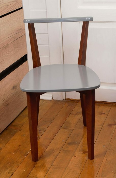 Стул Франк серо-коричневого цвета - купить Обеденные стулья по цене 6490.0
