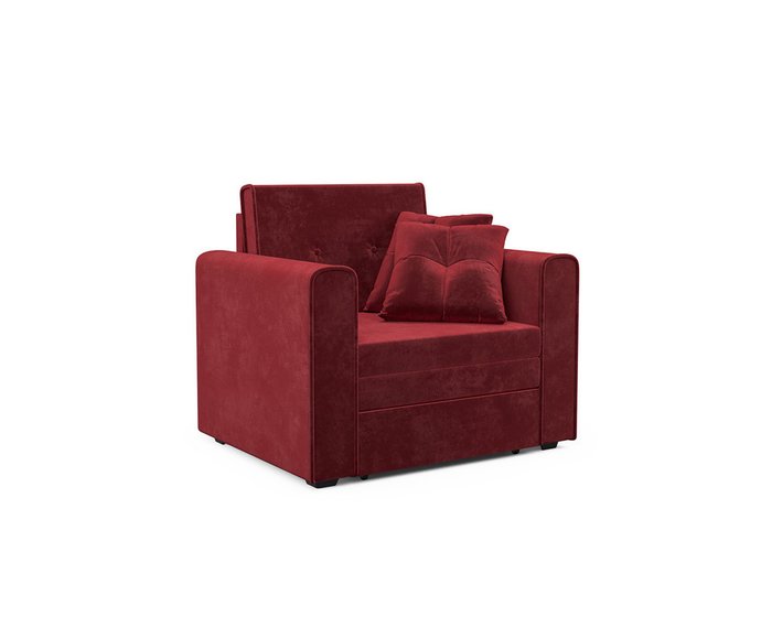 Кресло-кровать Санта красного цвета