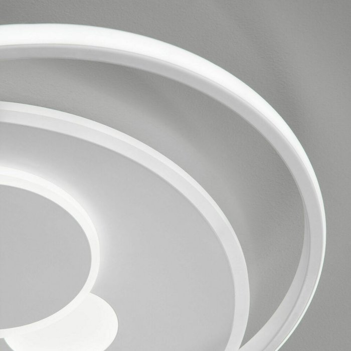 Потолочный светодиодный светильник Caroline белого цвета - лучшие Потолочные светильники в INMYROOM