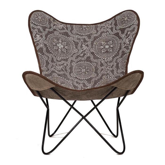 Кресло Newton коричневого цвета - лучшие Интерьерные кресла в INMYROOM