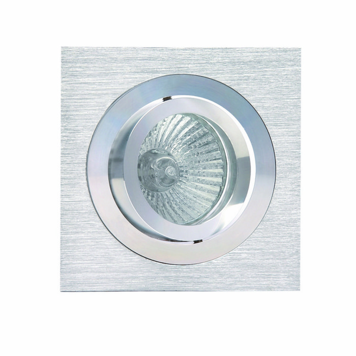 Встраиваемый светильник Basico GU10 C0002 (алюминий, цвет хром) Встраиваемый светильник Basico GU10 C0002 (алюминий, цвет хром)