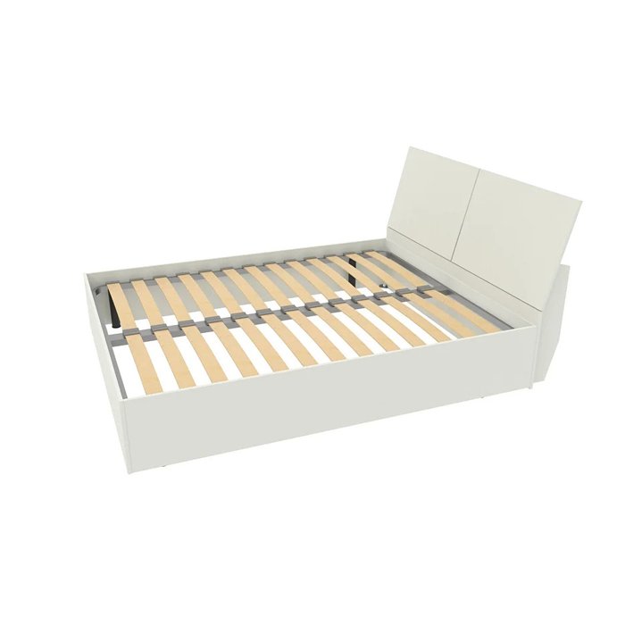 Кровать Рассвет 180х200 светло-серого цвета без подъемного механизма - купить Кровати для спальни по цене 23000 Кровать Рассвет 180х200 светло-серого цвета без подъемного механизма - купить Кровати для спальни по цене 23000