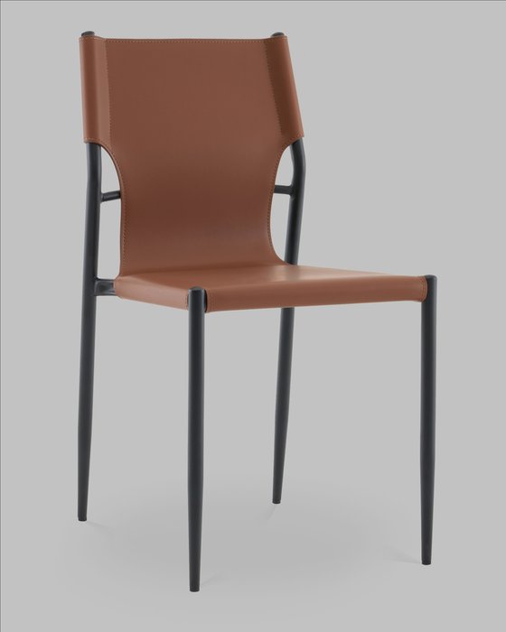 Стул West коричневого цвета - купить Обеденные стулья по цене 10490 Стул West коричневого цвета - купить Обеденные стулья по цене 10490