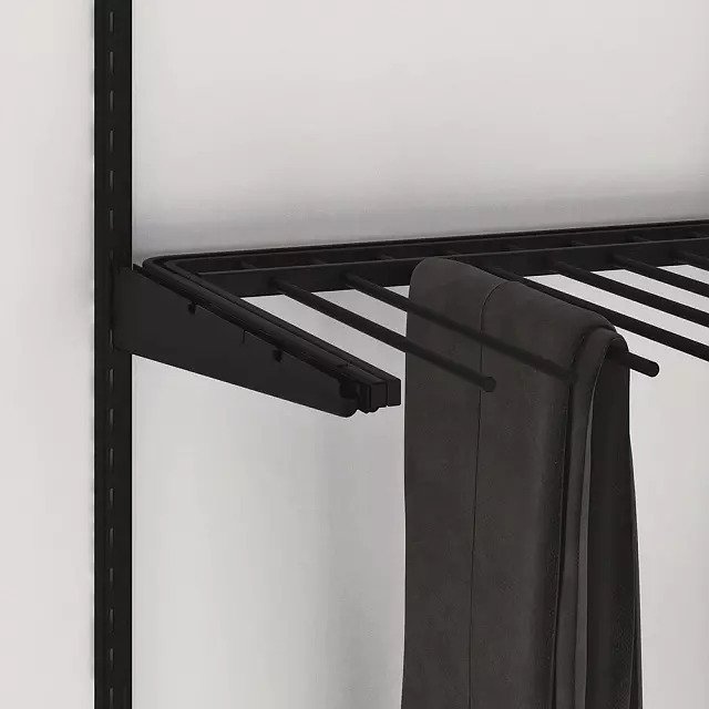Брючница 60x43 черного цвета - лучшие Комплектующие для гардеробных систем в INMYROOM Брючница 60x43 черного цвета - лучшие Комплектующие для гардеробных систем в INMYROOM