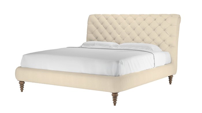 Кровать Тренто 180х200 кремового цвета - купить Кровати для спальни по цене 63000.0