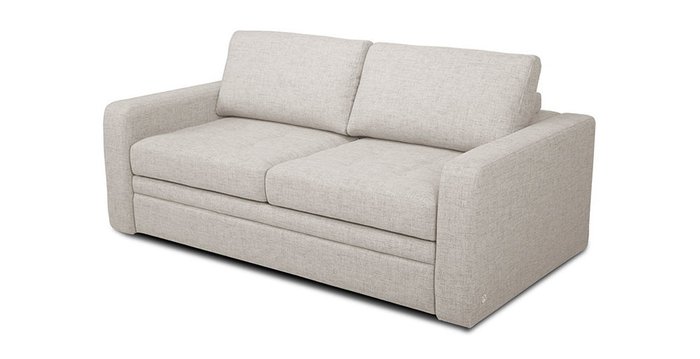 Прямой диван-кровать Бруно бежевого цвета  - купить Прямые диваны по цене 68112.0