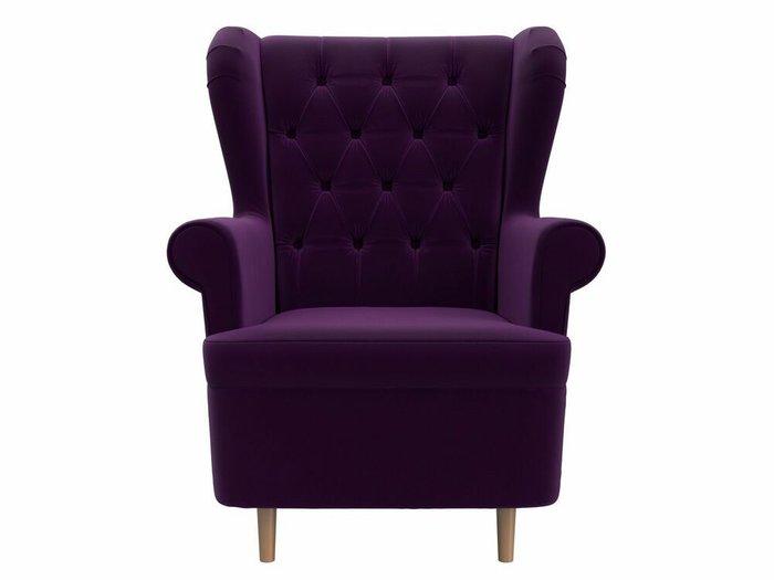 Кресло Торин Люкс фиолетового цвета - купить Интерьерные кресла по цене 25999.0