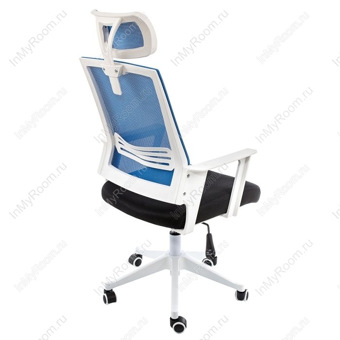 Компьютерное кресло Dreamer черно-голубого цвета - лучшие Офисные кресла в INMYROOM