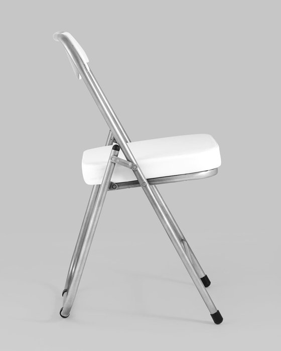 Стул складной Джон белого цвета  - лучшие Обеденные стулья в INMYROOM