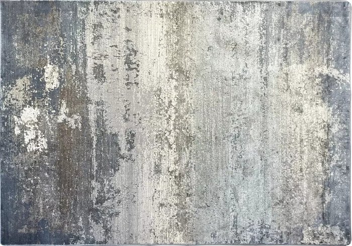 Ковер Basalt 200х300 сине-серого цвета