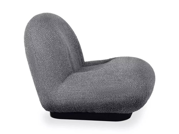 Кресло Pacha Wood серого цвета - лучшие Интерьерные кресла в INMYROOM