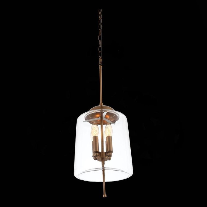 Подвесной светильник Delevaso с плафоном из стекла - купить Подвесные светильники по цене 11880.0