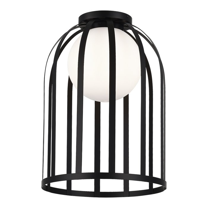Светильник потолочный ST-Luce Черный/Белый E27 1*60W NORDIC
