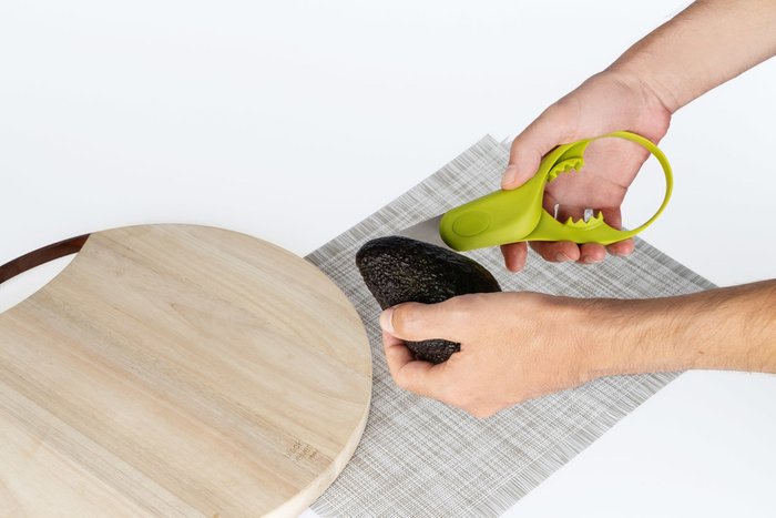 Нож для авокадо Mr. Avocado зеленого цвета - купить Аксессуары для кухни по цене 1190.0