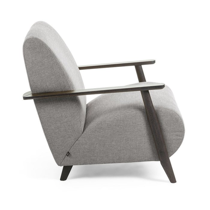Кресло Marthan светло-серого цвета - купить Интерьерные кресла по цене 70990.0